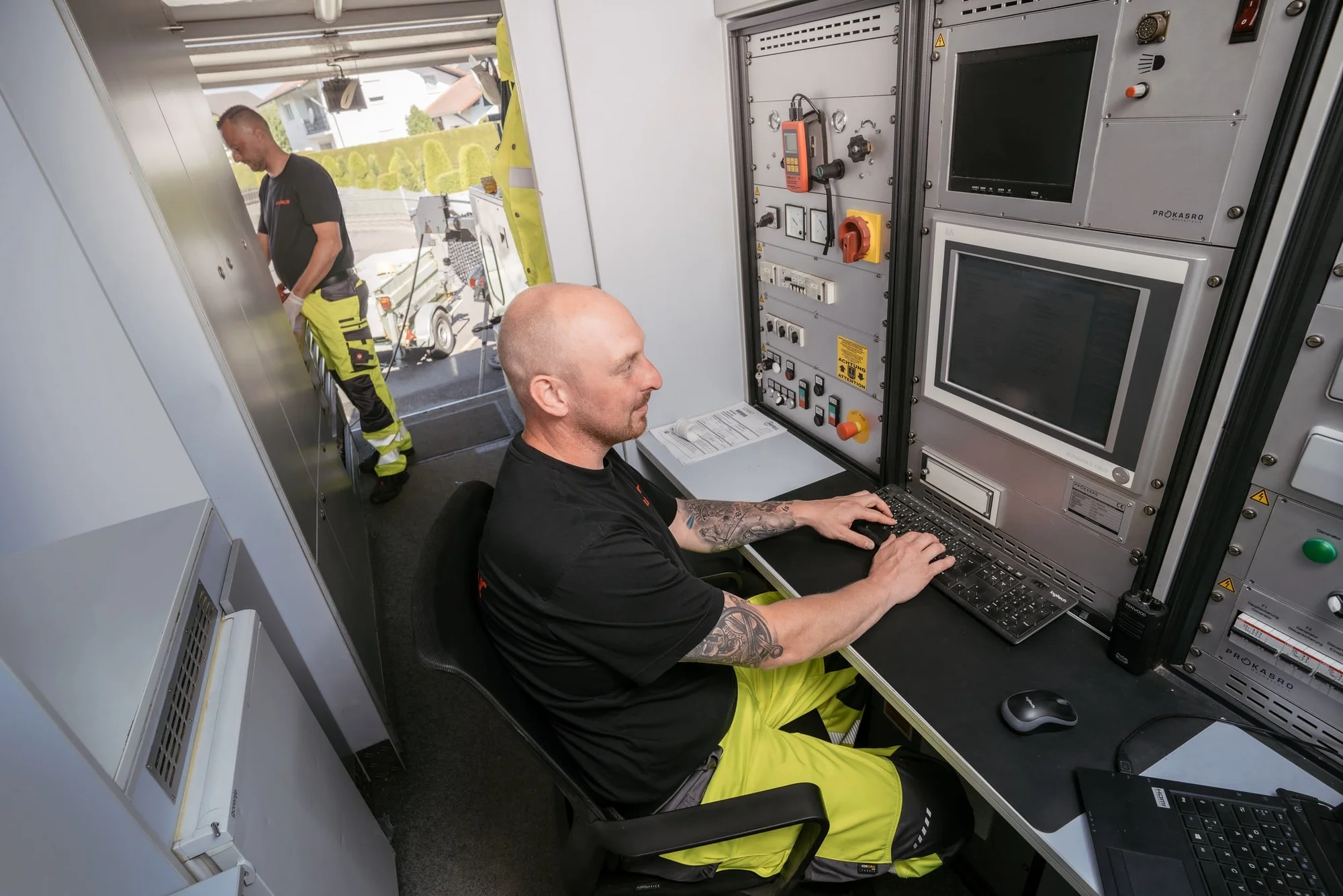 Unterirdischer Leitungsbau in München